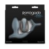 Renegade Pinnacle Rechargeable Silicone Prostate Stimulator - Gray - Image 4