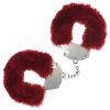 Ouch! Heavy-duty Fluffy Handcuffs - Burgundy
