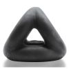 Oxballs Tri-Sport 3 Ring 3 Sized Cock Sling Night Edition - Black