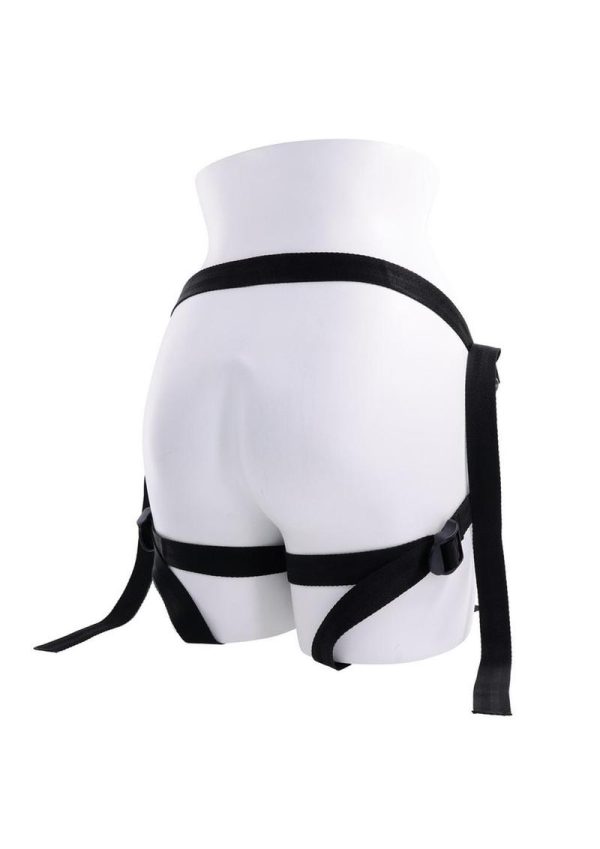Velvet Noir Strap-On - Black - Image 4