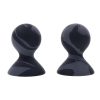 Velvet Noir Silicone Nipple Suckers - Black