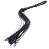 Velvet Noir Chain Flogger - Black - Image 4