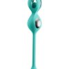 Elektra App Control E-Stim Kegel Training Set (5 Piece) - Aqua/Silver