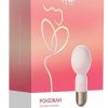 Pokewan Pocket Mini Vibrating Silicone Rechargeable Wand Massager - Pink/Rose Gold