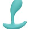 Oly 2 Pressure Sensing App enabled Wearable Rechargeable Silicone Clit and G Spot Vibrator - Light Blue