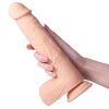 Kenzo App Controlled Big Realistic Thrusting Rechargeable Silicone Dildo  9.5 In - Caramel - Image 3