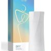 Sky Intense Suction and Vibration Rechargeable Blowjob Machine - White