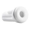 Sky Intense Suction and Vibration Rechargeable Blowjob Machine - White