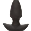 Rock Bottom Vibrating Thrusting Probe Rechargeable Silicone Anal Vibrator - Black - Image 3