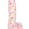 Party Boy Silicone Studs Dong with Suction Cup 6in Insert - Multicolor