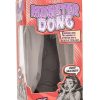 Monster Dong The Vampire Silicone Dildo 9in - Black