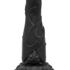 Monster Dong The Vampire Silicone Dildo 9in - Black