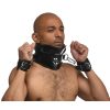 Master Series Rigid Locking Posture Collar with Chin Brace - Black - Image 3