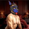 Master Series Alpha Dog Pup Hood - Blue - Image 4