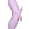 Svakom Echo 2 App Compatible Rechargeable Silicone Heated Finger Vibrator - Pink Lilac - Image 3