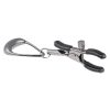 Velvet Noir Tuggable Nipple Clamps - Black - Image 3
