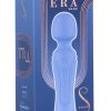 Swan Mini Wand Rechargeable Silicone Vibrator - Purple