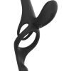 Pleasure Pivot App Control Rechargeable Silicone Couples Vibrator - Black