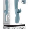 Take Your Flick Rechargeable Silicone Dual Vibrator - Blue