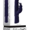 Big Deal Girthy Rechargeable Silicone Rabbit Vibrator - Purple