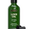 Love Oil Coconut Based Lubricant .50oz Mini Bottle with Dropper - Image 3