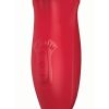 Clit-Tastic Tongue Licking Lover Rechargeable Silicone Stimulator - Red