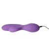 Purple Vibe Rechargeable Silicone Dual Vibe Massager - Purple - Image 4