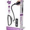 Size Up Classic Vibrating Pussy Pump - Black/Clear