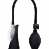 Size Up Rechargeable Vibrating Petite Pump - Black/Clear