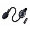 Size Up Rechargeable Vibrating Petite Pump - Black/Clear - Image 3