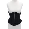 Rouge Leather Corset - Large/XLarge - Black - Image 3