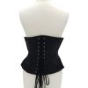 Rouge Leather Corset - Large/XLarge - Black - Image 4
