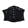 Rouge Mesh Corset - 3X/4X - Black