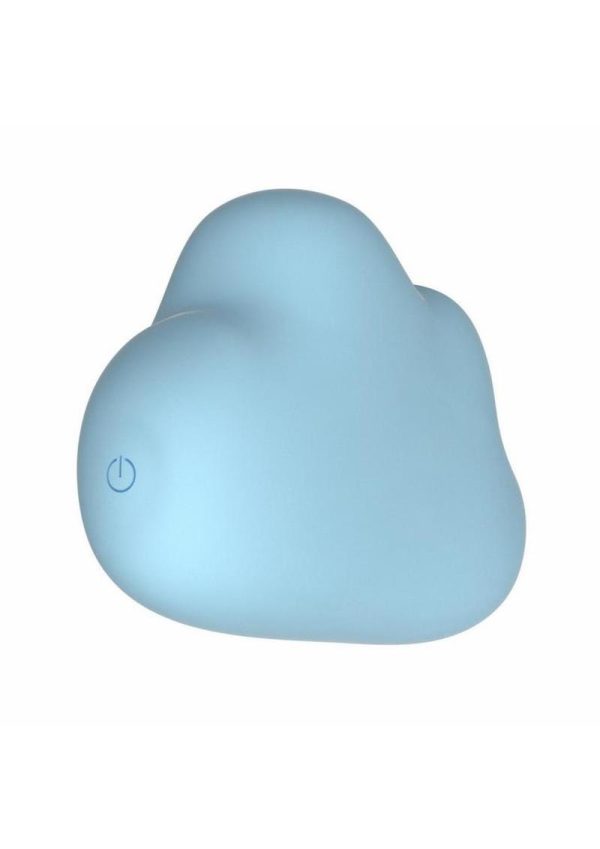 Play With Me Cuddle Cloud Rechargeable Silicone Clitoral Massager - Blue - Image 3