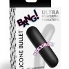 Bang! BG Flexible Rechargeable Silicone Bullet - Black