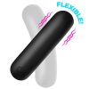 Bang! BG Flexible Rechargeable Silicone Bullet - Black - Image 4