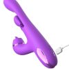 Fantasy for Her IntiMotion Pulse Pro Rechargeable Silicone Vibrator with a Clitoral Stimulator - Purple - Image 3