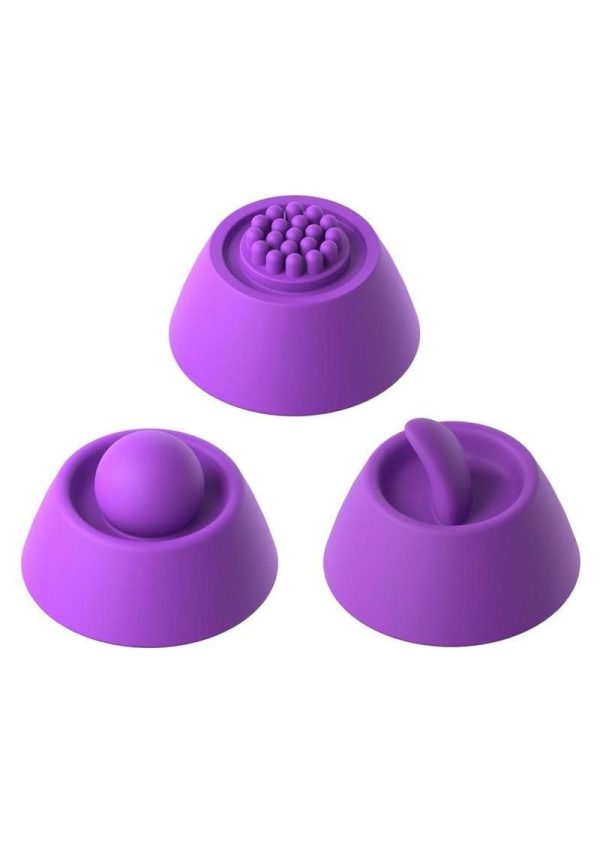 Fantasy for Her IntiMotion Pulse Pro Rechargeable Silicone Vibrator with a Clitoral Stimulator - Purple - Image 4