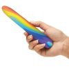 Bang Rainbow Rechargeable Silicone Vibrator - Multicolor - Image 4