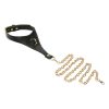 Master Series Captivate Collar with Body Chain - Black
