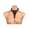 Master Series Captivate Collar with Body Chain - Black - Image 4