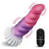 Creature Cocks Cloud Rider Unicorn Rechargeable Silicone Dildo - Multicolor - Image 3