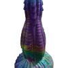 Stardust Orions Eye Silicone Rechargeable Vibrating Dildo - Purple