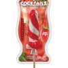 Cocktailz Liquor Flavored Pecker Pops - Red/White
