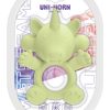 Wet Dreams Uni Horn Rechargeable Silicone Cock Ring - Multicolor