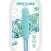 Wet Dreams Cock and Load Rechargeable Silicone Mini Vibrator - Blue