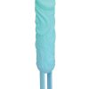 Wet Dreams Cock and Load Rechargeable Silicone Mini Vibrator - Blue