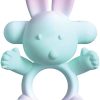 Wet Dreams Buzzy Bunny Rechargeable Silicone Cock Ring - Multicolor