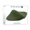 Gender X Pleasure Pad Rechargeable Silicone Clitoral Stimulator - Green