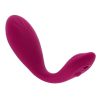 Cherry Pose Rechargeable Silicone Posable Vibrator with Remote - Red - Image 3